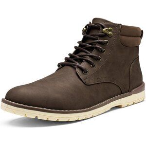 👑Men's Chukka Hiking Boots Dark Brown Casual Waterproof Lace Up Comfort Shoes
